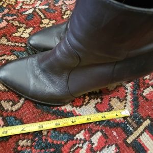 CALVIN KLEIN Black Wedge Bootie Size 7.5M
